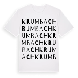 Krumbach ordlek t-shirt – ekologisk bomull t-shirt från Pinshirt
