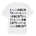 Laa an der Thaya ordlek t-shirt