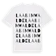 Laab im Walde ordlek t-shirt