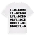 Ladendorf ordlek t-shirt