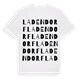 Ladendorf ordlek t-shirt