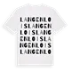 Langenlois ordlek t-shirt