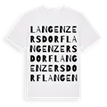 Langenzersdorf ordlek t-shirt