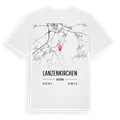 Lanzenkirchen karta t-shirt