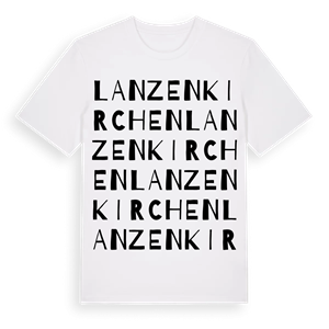 Lanzenkirchen ordlek t-shirt – ekologisk bomull t-shirt från Pinshirt