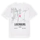 Laxenburg karta t-shirt