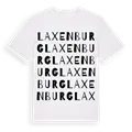 Laxenburg ordlek t-shirt