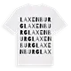 Laxenburg ordlek t-shirt