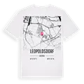 Leopoldsdorf karta t-shirt