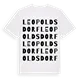 Leopoldsdorf ordlek t-shirt