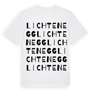Lichtenegg ordlek t-shirt – ekologisk bomull t-shirt från Pinshirt
