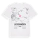 Lichtenwörth karta t-shirt