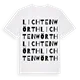 Lichtenwörth ordlek t-shirt