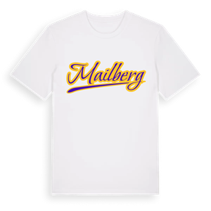 Mailberg baseball t-shirt – ekologisk bomull t-shirt från Pinshirt