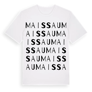 Maissau ordlek t-shirt – ekologisk bomull t-shirt från Pinshirt
