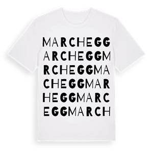Marchegg ordlek t-shirt – ekologisk bomull t-shirt från Pinshirt