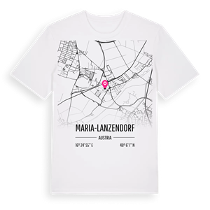 Maria-Lanzendorf karta t-shirt – ekologisk bomull t-shirt från Pinshirt