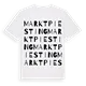 Markt Piesting ordlek t-shirt