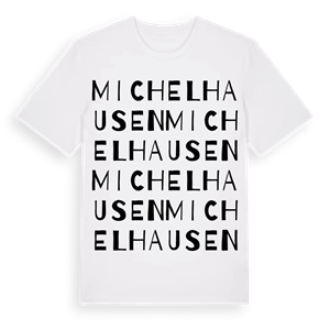 Michelhausen ordlek t-shirt – ekologisk bomull t-shirt från Pinshirt