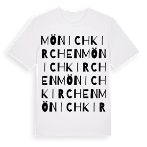 Mönichkirchen ordlek t-shirt – ekologisk bomull t-shirt från Pinshirt