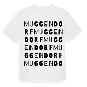 Muggendorf ordlek t-shirt – ekologisk bomull t-shirt från Pinshirt