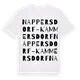 Nappersdorf-Kammersdorf ordlek t-shirt