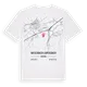 Natschbach-Loipersbach karta t-shirt