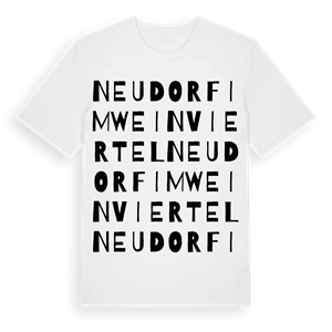 Neudorf im Weinviertel ordlek t-shirt – ekologisk bomull t-shirt från Pinshirt