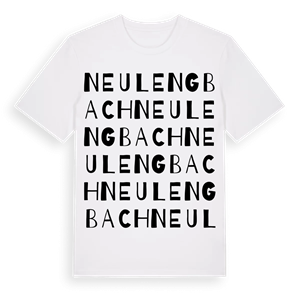 Neulengbach ordlek t-shirt – ekologisk bomull t-shirt från Pinshirt