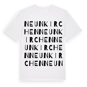 Neunkirchen ordlek t-shirt – ekologisk bomull t-shirt från Pinshirt