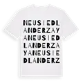 Neusiedl an der Zaya ordlek t-shirt