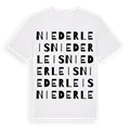 Niederleis ordlek t-shirt