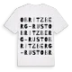Obritzberg-Rust ordlek t-shirt