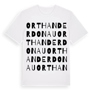 Orth an der Donau ordlek t-shirt – ekologisk bomull t-shirt från Pinshirt
