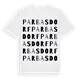 Parbasdorf ordlek t-shirt