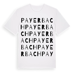 Payerbach ordlek t-shirt – ekologisk bomull t-shirt från Pinshirt