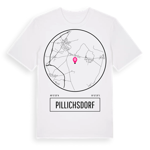 Pillichsdorf t-shirt – ekologisk bomull t-shirt från Pinshirt