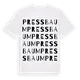 Pressbaum ordlek t-shirt