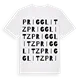 Prigglitz ordlek t-shirt