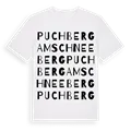Puchberg am Schneeberg ordlek t-shirt