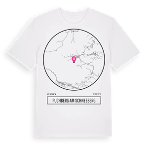 Puchberg am Schneeberg t-shirt – ekologisk bomull t-shirt från Pinshirt