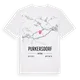 Purkersdorf karta t-shirt
