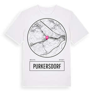Purkersdorf t-shirt – ekologisk bomull t-shirt från Pinshirt