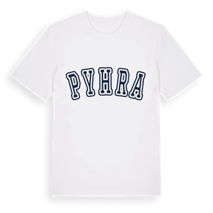 Pyhra college t-shirt – ekologisk bomull t-shirt från Pinshirt