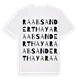 Raabs an der Thaya ordlek t-shirt