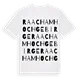 Raach am Hochgebirge ordlek t-shirt