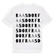 Raasdorf ordlek t-shirt