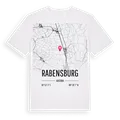 Rabensburg karta t-shirt