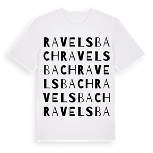Ravelsbach ordlek t-shirt – ekologisk bomull t-shirt från Pinshirt