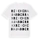 Reichenau an der Rax ordlek t-shirt